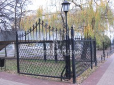 Парк им. К.Э.Циолковского, Калуга (кованый забор)