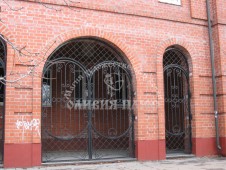 Завод Кристалл Калуга (кованые ворота)